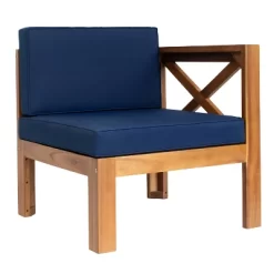 Outdoor Patio Wooden 5 Pieces Modular Sofa Set With Cushions - ModernLuxe -Quality Garden Outdoor Store GUEST 6f4d2e2d c2c7 468b 92d0 ed54f0e8916d