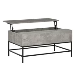 HOMCOM Modern Lift Top Coffee Table With Hidden Storage Compartment And Steel Legs For Living Room, Reception Room 12 HOMCOM Modern Lift Top Coffee Table With Hidden Storage Compartment And Steel Legs For Living Room, Reception Room -Quality Garden Outdoor Store GUEST 70aaa996 2a28 4784 8518 5df5e3410bba