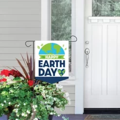 Big Dot Of Happiness Happy Earth Day - Outdoor Home Decorations - Double-Sided Save The Planet Garden Flag - 12 X 15.25 Inches -Quality Garden Outdoor Store GUEST 71cb974d 2f98 4fc4 96e2 bd4caabbb32c