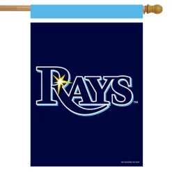 Briarwood Lane Tampa Bay Rays House Flag MLB Licensed 28" X 40"