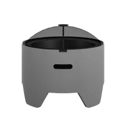 23" Outdoor Steel Round Wood Burning Fire Pit With Rain Cover & Accessories - Room & Joy -Quality Garden Outdoor Store GUEST 7452a040 6b33 41eb 8d71 c1f454551d3e