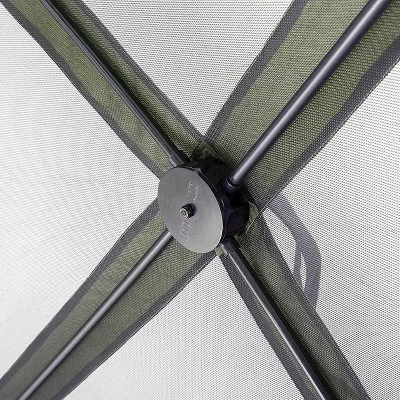 CLAM Quick Set Escape 12 X 12 Foot Portable Pop Up Outdoor Camping Gazebo Canopy Shelter Tent With Carry Bag And Wind Panels (2 Pack), Green 2 CLAM Quick Set Escape 12 X 12 Foot Portable Pop Up Outdoor Camping Gazebo Canopy Shelter Tent With Carry Bag And Wind Panels (2 Pack), Green - Image 2