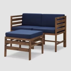 3pc Modular Acacia Wood Patio Chat Set With Cushions - Saracina Home 29 3pc Modular Acacia Wood Patio Chat Set With Cushions - Saracina Home -Quality Garden Outdoor Store GUEST 75715dfc 345c 4dac 84f9 12b8f90851ce