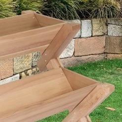 39" Wide Rectangular Planter 3 Tier Brown - Merry Products -Quality Garden Outdoor Store GUEST 777a1633 2438 4171 b7bd 2819ac73de79