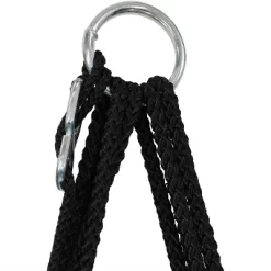 Sunnydaze Decor Sunnydaze Outdoor Olefin Hanging Hammock Chair Swing With Armrests, Side Pouch, Pillow, And Footrest - Beige -Quality Garden Outdoor Store GUEST 78004178 63c9 4a35 b425 800183613998