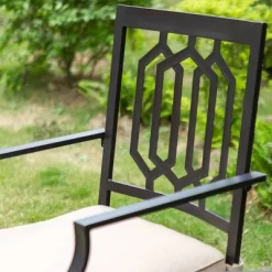 7pc Patio Dining Set With Rectangle Table With 2.6" Umbrella Hole & Padded Swivel Arm Chairs - Captiva Design 13 7pc Patio Dining Set With Rectangle Table With 2.6" Umbrella Hole & Padded Swivel Arm Chairs - Captiva Design -Quality Garden Outdoor Store GUEST 7854f8e2 a7f4 4789 a420 7afc45611b37