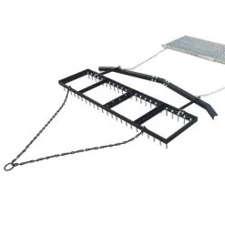 Yard Tuff 6' Spike Drag With Surface Leveling Bar And Drag Mat For ATV/UTVs
