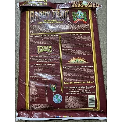 Foxfarm FX14047 + FX14053 Happy Frog Potting Soil Mix And Ocean Forest 6.3-6.8 PH Garden Potting Soil Mix For Nurturing Plants, (2 Pack) 2 Foxfarm FX14047 + FX14053 Happy Frog Potting Soil Mix And Ocean Forest 6.3-6.8 PH Garden Potting Soil Mix For Nurturing Plants, (2 Pack) - Image 2