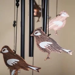 Dawhud Direct 32" H Soothing Songbirds Wind Chimes For Outside - Unisex Gift -Quality Garden Outdoor Store GUEST 7b94b58c 76a7 4353 9558 a5318a275feb