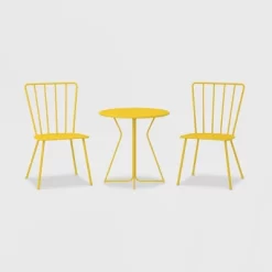 Heidi 3pc Indoor/Outdoor Patio Bistro Set - Novogratz -Quality Garden Outdoor Store GUEST 7c3f417b 0893 4f4b a384 66a374fa2152