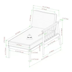 Saracina Home 4pc Modern Boho Eucalyptus Spindle Outdoor Sectional Set 15 Saracina Home 4pc Modern Boho Eucalyptus Spindle Outdoor Sectional Set -Quality Garden Outdoor Store GUEST 7cb4746b ff48 4e8b a789 30747e99823b