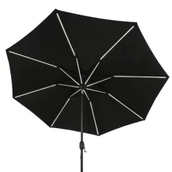 11' X 11' Calypso II Market Patio Umbrella With Solar LED Strip Lights Black - Island Umbrella 18 11' X 11' Calypso II Market Patio Umbrella With Solar LED Strip Lights Black - Island Umbrella -Quality Garden Outdoor Store GUEST 7d134e23 a333 4f00 9fab 20cff1754314