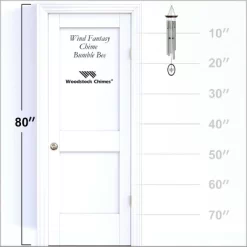 Woodstock Wind Chimes Signature Collection, Wind Fantasy Chime, 24'' Silver Wind Chime -Quality Garden Outdoor Store GUEST 7d3fd6de 6c17 4e21 8a32 49cf97e16a1a