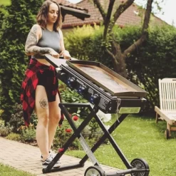 Razor Griddle Portable 3-Burner 30,000 BTU Gas Flattop Grill & Griddle Combo With 25" X 16" Cooking Surface Area, Foldable Cart & Side Shelf, Black 6 Razor Griddle Portable 3-Burner 30,000 BTU Gas Flattop Grill & Griddle Combo With 25" X 16" Cooking Surface Area, Foldable Cart & Side Shelf, Black -Quality Garden Outdoor Store GUEST 7d753428 b450 4574 a492 3e94828b51ab