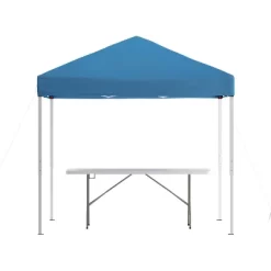 Flash Furniture 8'x8' Pop Up Event Canopy Tent With Carry Bag And 6-Foot Bi-Fold Folding Table With Carrying Handle - Tailgate Tent Set 15 Flash Furniture 8'x8' Pop Up Event Canopy Tent With Carry Bag And 6-Foot Bi-Fold Folding Table With Carrying Handle - Tailgate Tent Set -Quality Garden Outdoor Store GUEST 7db3b6d0 8405 4f47 bd19 0582b8404783