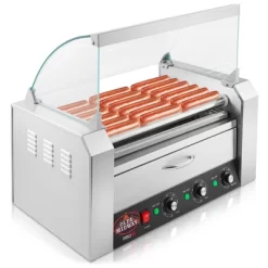 Olde Midway Electric Hot Dog Roller Grill Machine With Bun Warmer, Commercial Grade -Quality Garden Outdoor Store GUEST 7e7c28c3 5635 47dd a1a1 28f4e9a69885