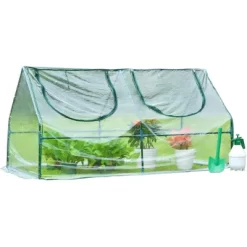 Aoodor Mini 4 Ft. X 2 Ft. X2 Ft. Greenhouse Zipper Doors 12 Aoodor Mini 4 Ft. X 2 Ft. X2 Ft. Greenhouse Zipper Doors -Quality Garden Outdoor Store GUEST 7f346887 0b60 4496 b1b1 167cebbfcdc0
