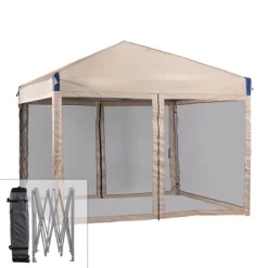 Aoodor 10' X 10' Pop Up Canopy Tent With Removable Mesh Sidewalls, Portable Instant Shade Canopy With Roller Bag 18 Aoodor 10' X 10' Pop Up Canopy Tent With Removable Mesh Sidewalls, Portable Instant Shade Canopy With Roller Bag -Quality Garden Outdoor Store GUEST 7f402f69 f9d2 45ba 8d30 570f92ecc15a