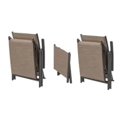 Outdoor Aluminum Folding Adjustable Chaise Lounge Chairs And Table Set - Crestlive Products -Quality Garden Outdoor Store GUEST 82f4d476 c18e 4eb8 b184 db1807d45f6b