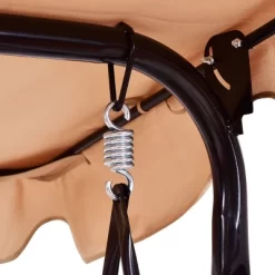 Costway Loveseat Patio Canopy Swing Glider Hammock Cushioned Steel Frame Outdoor -Quality Garden Outdoor Store GUEST 8389c708 4244 4528 963a 6c5d84e973a6