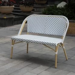 Alertis Patio Wicker Bench - MiBasics -Quality Garden Outdoor Store GUEST 87355b01 b35f 432b bec2 c43713615e8d