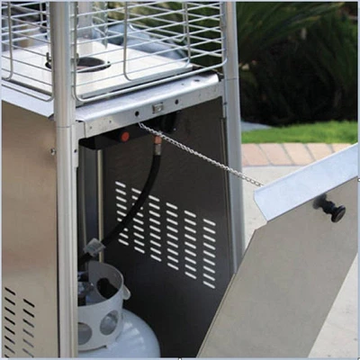 Quartz Glass Tube Portable Patio Heater - Stainless Steel - AZ Patio Heaters 3 Quartz Glass Tube Portable Patio Heater - Stainless Steel - AZ Patio Heaters - Image 3