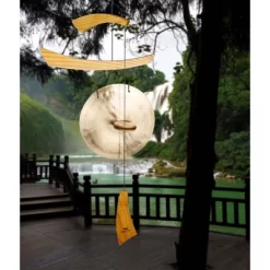 Woodstock Wind Chimes Signature Collection, Emperor Gong Wind Chime Style Wind Gong