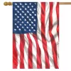 Briarwood Lane American Flag Waving Patriotic House Flag USA Stars & Stripes 28" X 40"
