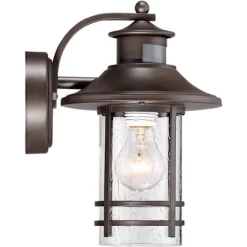John Timberland Galt Outdoor Mission Wall Light Fixture Oil Rubbed Bronze Motion Sensor Dusk To Dawn 11 1/4" Seedy Glass For Post Exterior Barn Deck 11 John Timberland Galt Outdoor Mission Wall Light Fixture Oil Rubbed Bronze Motion Sensor Dusk To Dawn 11 1/4" Seedy Glass For Post Exterior Barn Deck -Quality Garden Outdoor Store GUEST 8816ae46 4f4f 412c aedf ae0040bfd1f6