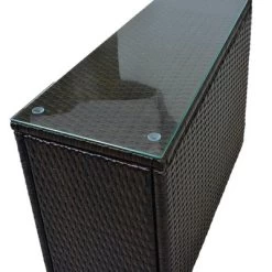 4pc Wicker Half-Moon Patio Set With Cushions - Brown/Beige - GODEER 33 4pc Wicker Half-Moon Patio Set With Cushions - Brown/Beige - GODEER -Quality Garden Outdoor Store GUEST 89038f7f 5a78 4a81 832e ff09d07a13d7