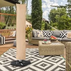 Costway Parasol Offset Cantilever Umbrella Cover 11ft Zipper Fiberglass Rod Outdoor -Quality Garden Outdoor Store GUEST 89d6acd8 3ef2 4690 bc92 b999dc847125
