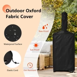 Costway Outdoor Pizza Oven Wood Fire Pizza Maker Grill W/ Pizza Stone & Waterproof Cover -Quality Garden Outdoor Store GUEST 8bccbc62 b70a 439c 9d12 252d8ff3836f