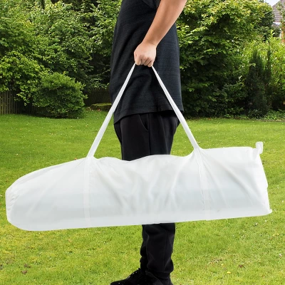 Costway 10'x20' Canopy Tent Heavy Duty Wedding Party Tent 6 Sidewalls W/Carry Bag 7 Costway 10'x20' Canopy Tent Heavy Duty Wedding Party Tent 6 Sidewalls W/Carry Bag - Image 7