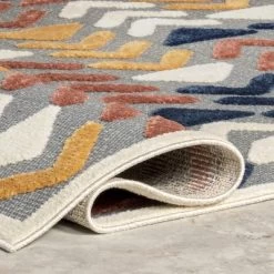 NuLOOM Logan Reverse Arrows Indoor/Outdoor Patio Area Rug -Quality Garden Outdoor Store GUEST 910d6931 8afd 4667 9ee5 f8cbec20c2b2