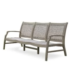 Teak Zuma Patio Sofa Gray - Cambridge Casual -Quality Garden Outdoor Store GUEST 921bd16f 9d62 456b bfb4 d5eadb344f45