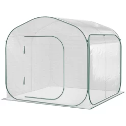 Outsunny 7' X 7' X 6' Portable Walk-in Greenhouse, Pop-up Setup, Outdoor Garden Canopy Hot House, Zipper Door -Quality Garden Outdoor Store GUEST 93c96221 fb7d 4f4f ac03 671eb08d6082