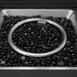 5pc Dahlia Outdoor Steel Set With Fire Table Taupe/Matte Black - Crosley -Quality Garden Outdoor Store GUEST 94543975 db67 4e01 aa67 4d50a0ae7e96