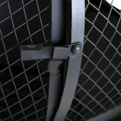 Sunnydaze Decor Sunnydaze Outdoor Backyard Patio Steel Wood-Burning Fire Pit Chiminea With Rain Cap And Mesh Sides - 66" - Black -Quality Garden Outdoor Store GUEST 94de3ef9 7c74 4797 abc3 c888032d7734