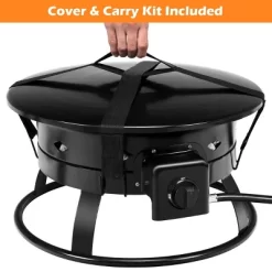 Costway Portable Fire Pit Outdoor 58,000 BTU Propane Patio Lava Rocks Camping Events 16 Costway Portable Fire Pit Outdoor 58,000 BTU Propane Patio Lava Rocks Camping Events -Quality Garden Outdoor Store GUEST 960fb67a bc4a 401f 99cf 6e26179ea587