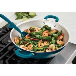 Rachael Ray Create Delicious 14.3" Aluminum Nonstick Wok 7 Rachael Ray Create Delicious 14.3" Aluminum Nonstick Wok -Quality Garden Outdoor Store GUEST 96df8e6c 93a5 44fb 989f f6cf94a6094f