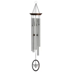 Woodstock Wind Chimes Signature Collection, Wind Fantasy Chime, 24'' Silver Wind Chime -Quality Garden Outdoor Store GUEST 9a01c307 eada 46f2 98e1 ea2e27c0c713