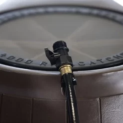 FCMP Outdoor 50-Gallon BPA Free Flat Back Home Rain Catcher Water Storage Collection Barrel For Watering Outdoor Plants & Gardens, Brown (3 Pack) -Quality Garden Outdoor Store GUEST 9b54b4de c18b 4bb9 a243 4eaa8f409c5a 1