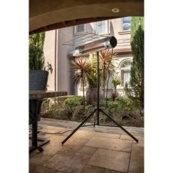 Kenmore Carbon Infrared 1500W Electric Patio Heater With Tripod & Remote Silver -Quality Garden Outdoor Store GUEST 9c0b7269 8de2 4f53 8a89 9bcf780389b2