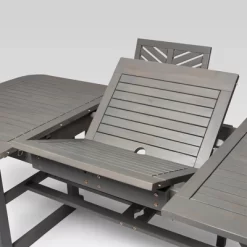 5pc Slatted Extendable Acacia Wood Patio Dining Set - Saracina Home 15 5pc Slatted Extendable Acacia Wood Patio Dining Set - Saracina Home -Quality Garden Outdoor Store GUEST 9e2eeb34 ef6f 4427 ba54 634090a28364