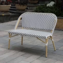 Alertis Patio Wicker Bench - MiBasics -Quality Garden Outdoor Store GUEST a060422d adc8 4441 ac8e 1276f51fa86c