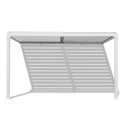 Aoodor Outdoor Louvered Pergola Adjustable Louvered Sloping Roof Wall-Mounted Pergola 21 Aoodor Outdoor Louvered Pergola Adjustable Louvered Sloping Roof Wall-Mounted Pergola -Quality Garden Outdoor Store GUEST a1519413 b0e3 49fa 81d9 c3c3dbf86f58