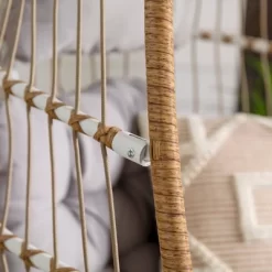 Toluca Hanging Outdoor Boho Egg Chair With Cushion - Saracina Home -Quality Garden Outdoor Store GUEST a1dfd6d0 71de 4508 9b6f 0be074039cff