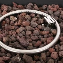 Adio Square 30" Light Weight Concrete Gas Fire Pit - Light Gray -Quality Garden Outdoor Store GUEST a1fc79ae a573 4401 ac4b 271922787ea7