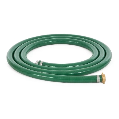 Apache 98128010 1.5-inch Diameter 20-Foot Long PVC Flexible Style G Pool Sump-Pump Garden Suction/Discharge Hose With Aluminum Pin Lug Fittings, Green 3 Apache 98128010 1.5-inch Diameter 20-Foot Long PVC Flexible Style G Pool Sump-Pump Garden Suction/Discharge Hose With Aluminum Pin Lug Fittings, Green - Image 3
