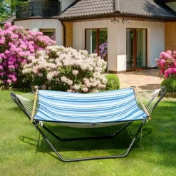 Costway Hammock Stand Heavy Duty Steel Frame Hanging Hooks Indoor Outdoor -Quality Garden Outdoor Store GUEST a68d5dff ee2e 4545 af62 4820088718db